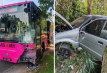 Pemandu 'bas pink' terlibat kemalangan maut ditahan polis